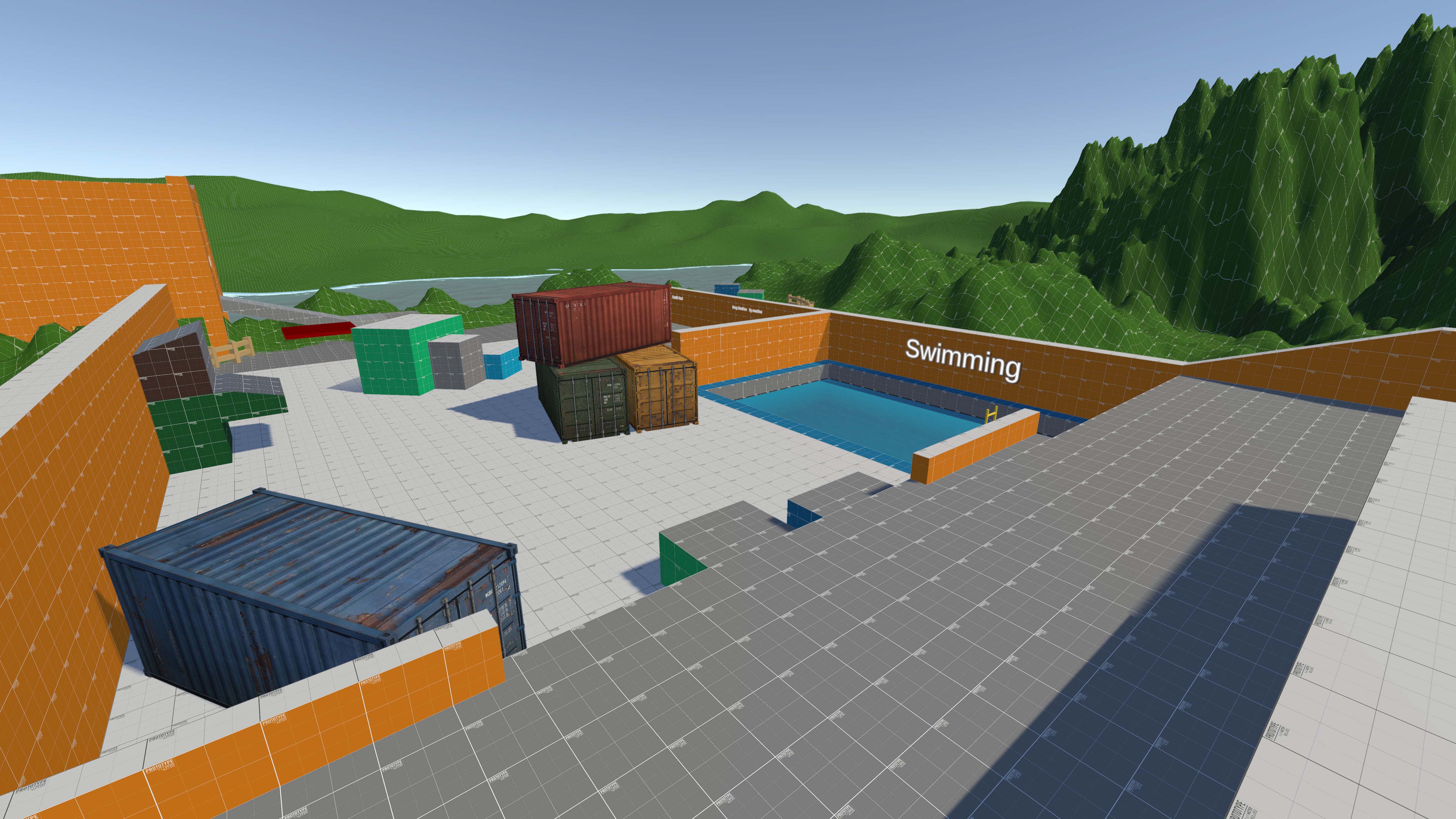 Castle Wars Training Ground map